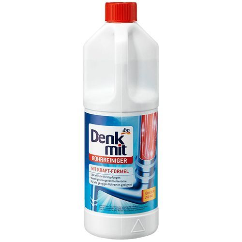 Гель для очищення каналізаційних труб Denkmit 1л