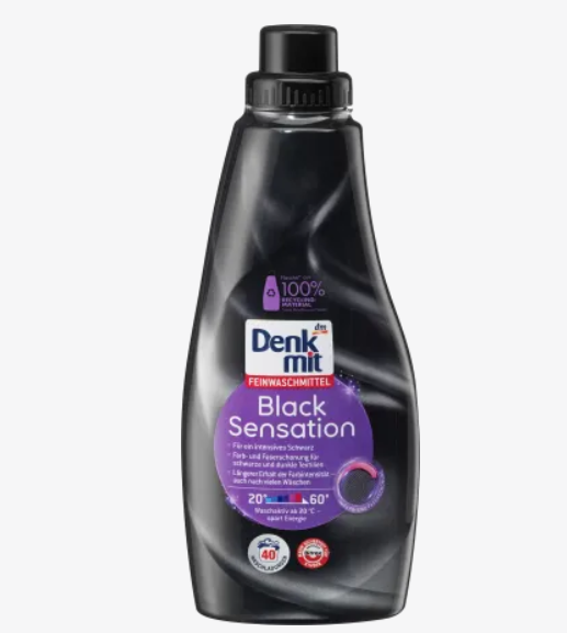Гель для стирки Denkmit черной одежды 40 циклов