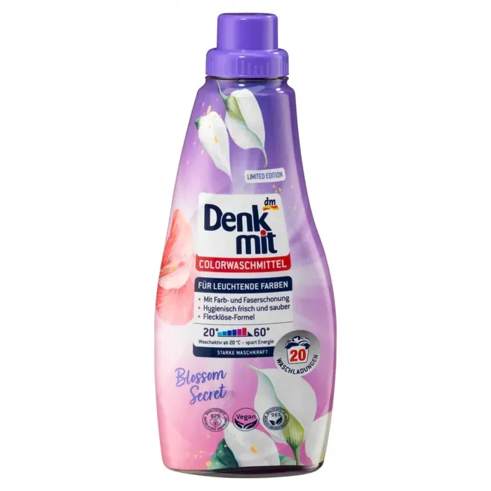 Гель для стирки цветных тканей DenkMit Blossom Secret 1 л (20 стирок)