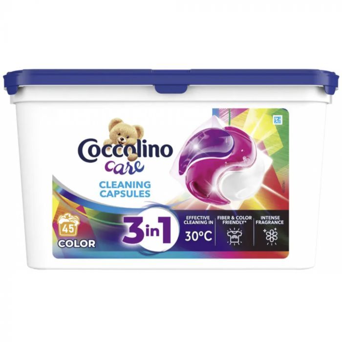 Капсулы для стирки цветных тканей Coccolino Color 45 шт