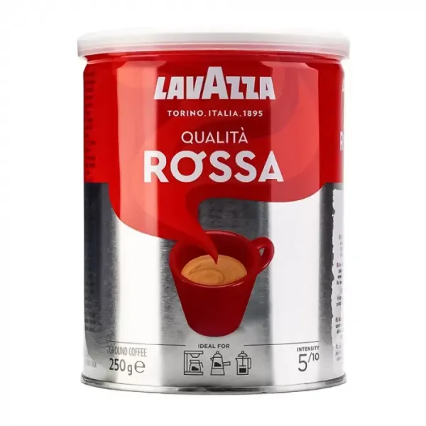 Кава мелена Lavazza Qualitа Rossa ж/б, 250г