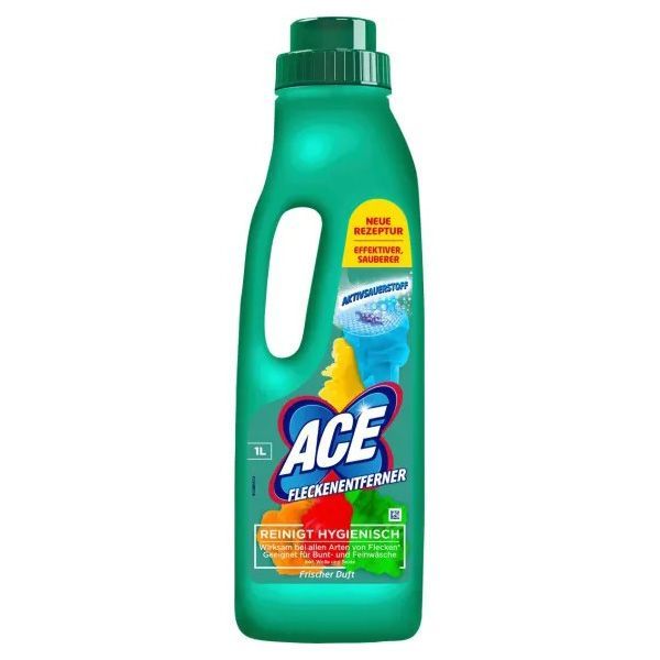 Пятновыводитель для цветных вещей ACE 1л