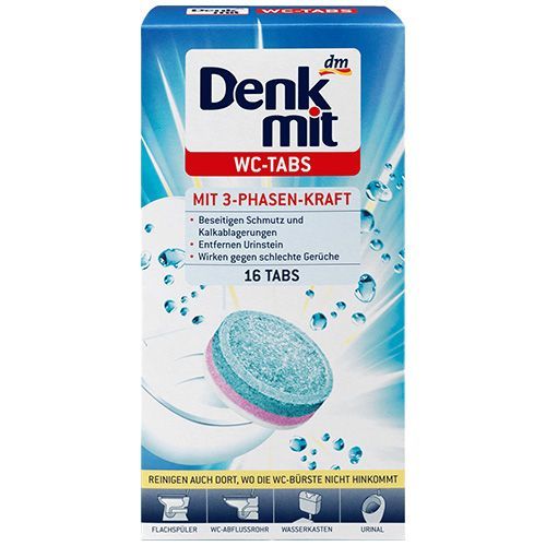 Препарат для устранения мочевого камня Denkmit WC Tabs