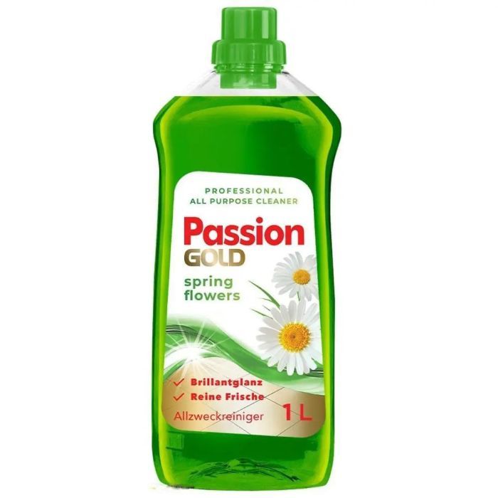 Рідина для миття підлоги універсальна Passion Gold весняні квіти 1 л