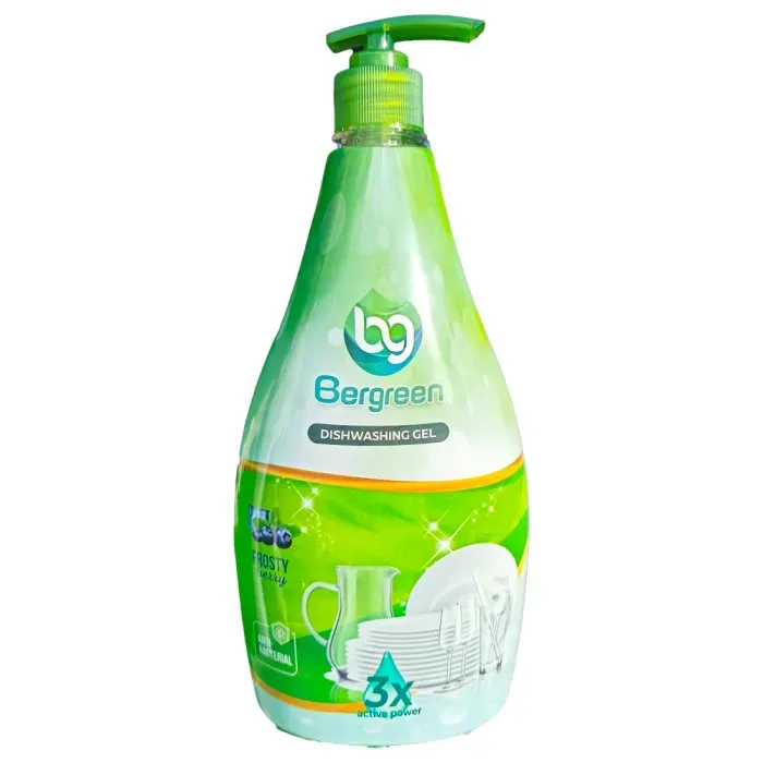 Засіб для миття посуду з дозатором Bergreen, аромат ягід 1 л