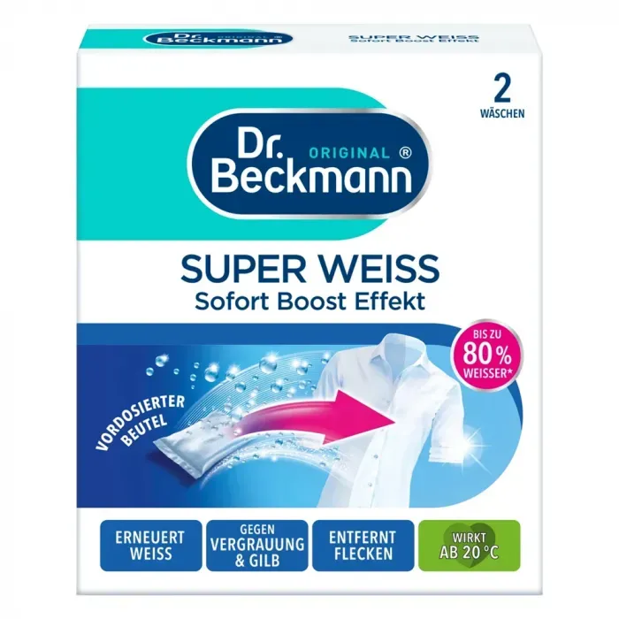 Средство для восстановления белого цвета ткани Dr. Beckmann Super Weiß 80г